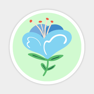 Flora Flower Magnet